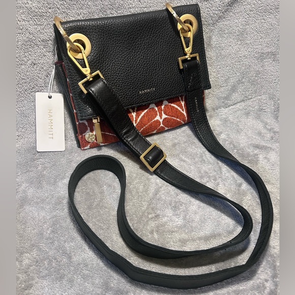 Hammitt Montana Texas Tapestry Reversible Leather Crossbody Bag - Picture 2 of 14